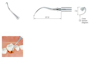 NSK ULTRASONIC PERIO TIP P25L-E FOR EMS