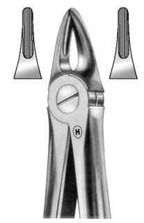 EXTRACTION FORCEPS CHILD UPPER ROOTS 29S
