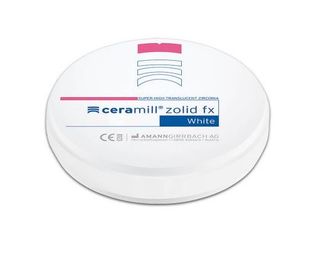 CERAMILL ZOLID FX WHITE 98X18MM ROUND