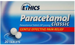 PARACETAMOL TABLETS PA02179 PKT 20