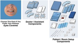 BASIC IMPLANT PACK EYE COVERED /6