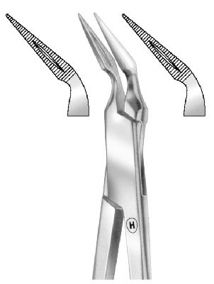 GOLDFINCH 45 BONE FRAGMENT FORCEPS 140MM