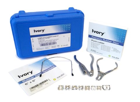 IVORY RUBBER DAM COMPLETE KIT (57966)