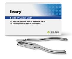 IVORY RUBBER DAM PUNCH