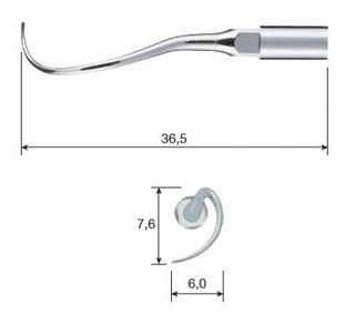 NSK P25L-S VARIOSURG PERIO TIP LEFT