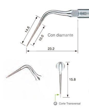 NSK ENDO TIP E4D FOR NSK/SATELEC