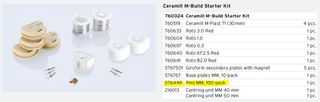 PINS FOR CERAMILL MODEL BUILD /100