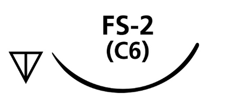 SUTURE PGA FAST 4/0 C6 FS2 NEEDLE /12