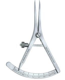 CASTROVIEJO CALIPER SHORT 40MM STRAIGHT 9CM