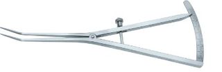 CASTROVIEJO CALIPER SHORT 40MM 30 DEG ANGLED 9CM