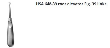 ROOT ELEVATOR CRYER LWR LEFT ROOT 39