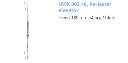 PERIOSTEAL ELEVATOR FREER 180MM