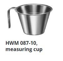 CUP STAINLESS STEEL 100ML