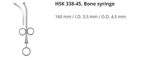 BONE SYRINGE 3.5MM 160MM