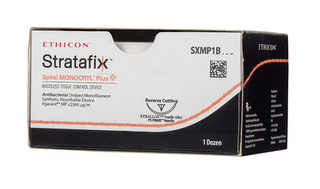 STRATAFIX MONOCRYL SUTURE 4/0 24MM 1/2 PRC/12