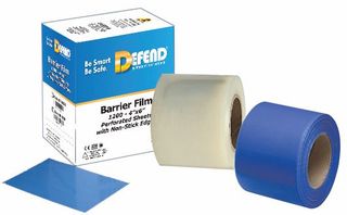 DEFEND BARRIER FILM BLUE 4X6" (10X15CM) /1,200