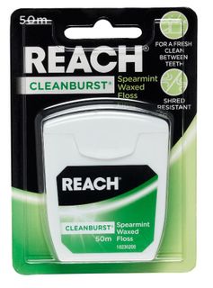 REACH CLEANBURST SPEARMINT FLOSS 50M /6