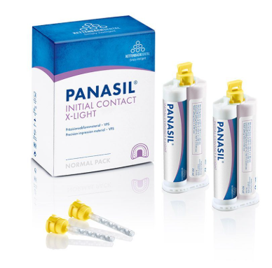 PANASIL NEW INITIAL X-LIGHT FAST 2 X 50ML WITH 8 MIXING TIPS