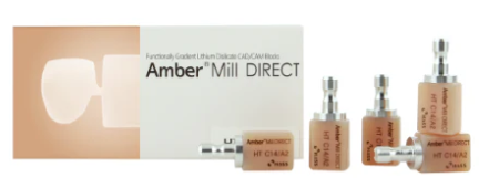 AMBER MILL DIRECT SHADE A3 C14 14MM BLOCK/5