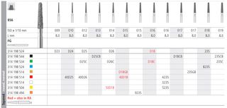 INTENSIV DIAMOND BUR D26 CRS (856-012) FG/6