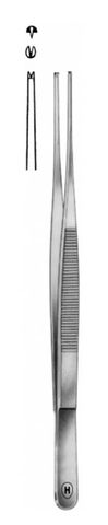 TISSUE FORCEPS STRAIGHT 180MM