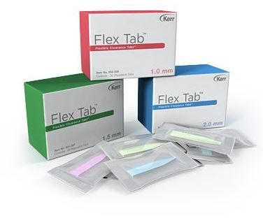 FLEXIBLE CLEARANCE TABS PINK 1.0MM