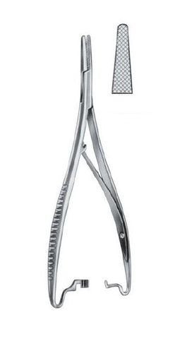 NEEDLE HOLDER MATHIEU W RATCHET 170MM