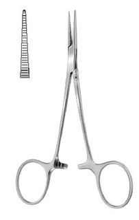 ARTERY FORCEPS HALSTED M STRAIGHT 90MM