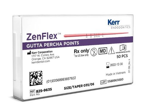 ZENFLEX PRE‐TIP GP .06/.35 TAPER – 50PK