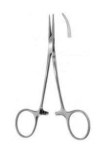 ARTERY FORCEPS HALSTED-MOSQ CURVED 120MM
