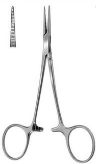 ARTERY FORCEPS HALSTED STRAIGHT 140MM