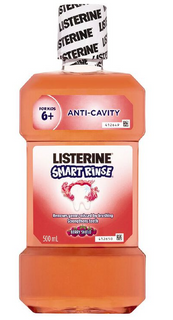 LISTERINE SMART RINSE BERRY SHIELD 500ML 43313331