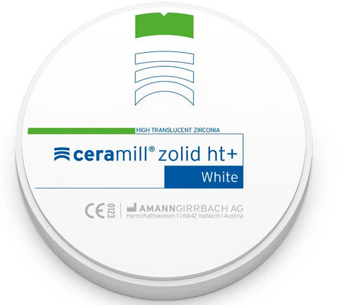 Ceramill Zolid HT+ White 98x18 F