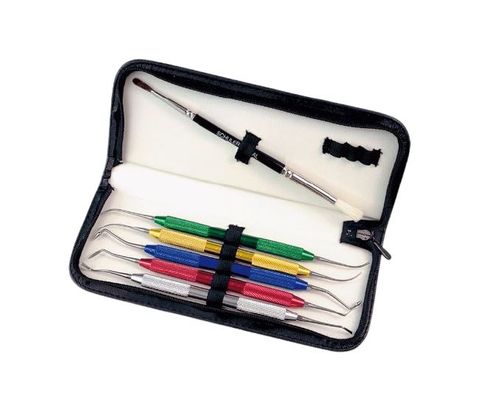 PK THOMAS WAX INSTRUMENT SET WITH BRUSH