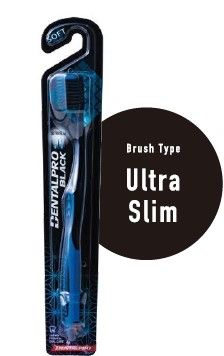 Toothbrush U/Slim Soft Black C22 / DC22