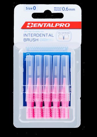 ID Brush 0 SSSS 0.6mm Pink DentalPro