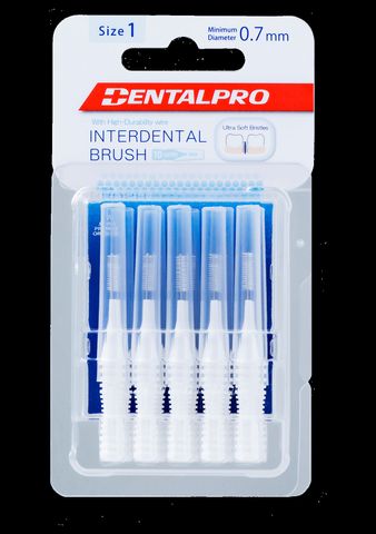 ID Brush 1 SSS 0.7mm White DentalPro