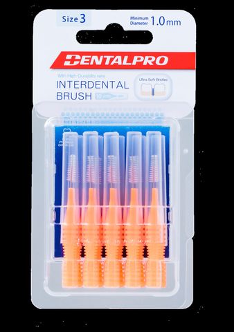 ID Brush 3 S 1.0mm Orange DentalPro