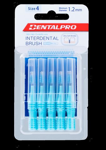 ID Brush 4 M 1.2mm Blue DentalPro