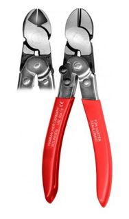 WIRE CUTTERS/NIPPER RED HANDLE 165MM