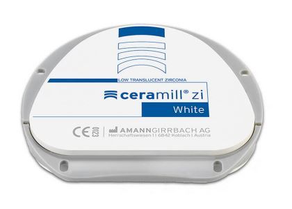 CERAMILL ZI (ZIRCONIA) WHITE 16MM 71