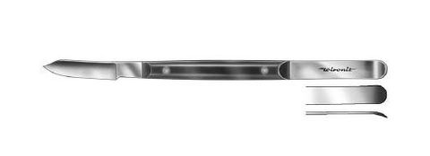 WAX KNIFE FAHNSTOCK 130MM