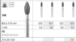 INTENSIV DIAMOND BUR 255 STD (368-023) RA/6