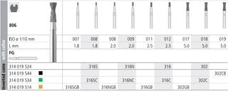 INTENSIV DIAMOND BUR 302 (806-018) FG/6