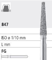 INTENSIV DIAMOND BUR B1 CRSE (847-017) FG/6