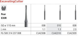 INTENSIV CARBIDE CROWNCUTTER 008 FG /6