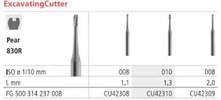 INTENSIV CARBIDE CROWNCUTTER 010 FG /6