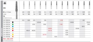 INTENSIV DIAMOND BUR D18 STD (856-016) RA /6