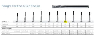 558-5 FG JET CARBIDE BUR ST FISS CCUT /5