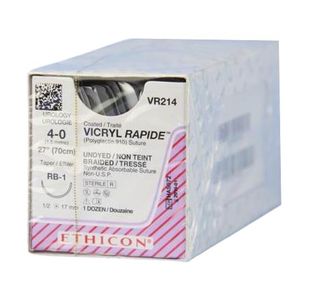 SUTURE VICRYL RAPIDE 4/0 17MM CT/12